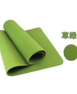Thảm tập Yoga Mat 1 lớp - xanh lá
