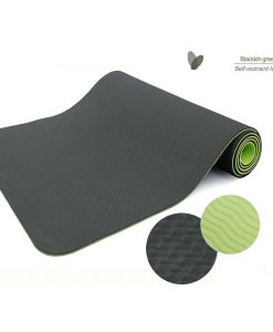 Thảm tập Yoga Mat 2 lớp 6mm YM-602XR (xanh rêu)