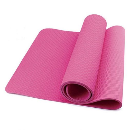 Thảm tập Yoga Mat 1 lớp - màu hồng