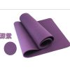 Thảm tập Yoga Mat 1 lớp 8mm YM-801TD (Tím đậm)