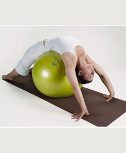Bóng tập Yoga - Gym loại trơn BT-6575V (Màu vàng)
