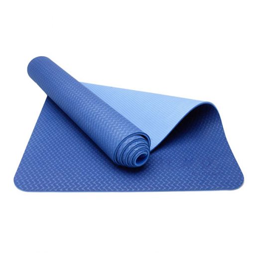 Thảm tập Yoga Mat 2 lớp 6mm YM-602XL (xanh lam)