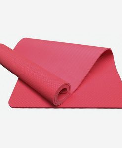 Thảm tập Yoga Mat 1 lớp - màu đỏ