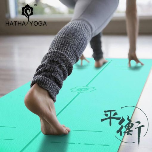 Thảm tập Yoga cao cấp Hatha màu xanh ngọc