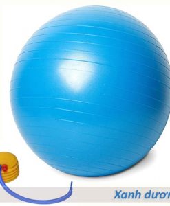 Bóng tập yoga/gym Đài Loan trơn 65cm/75cm - Màu xanh dương