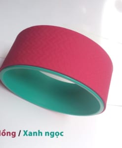 Vòng tập yoga nhựa ABS màu Hồng/Xanh ngọc