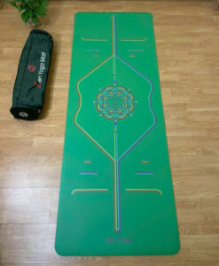 Thảm tập yoga ZEN Yoga Mat cầu vồng - Màu xanh lá