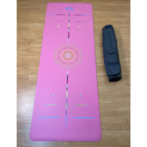 Thảm tập yoga Nicegood phản quang - màu hồng