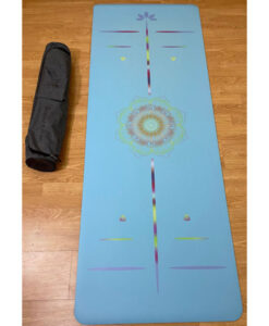 Thảm tập yoga Nicegood phản quang - màu xanh dương