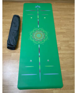 Thảm tập yoga Nicegood phản quang - màu xanh lá