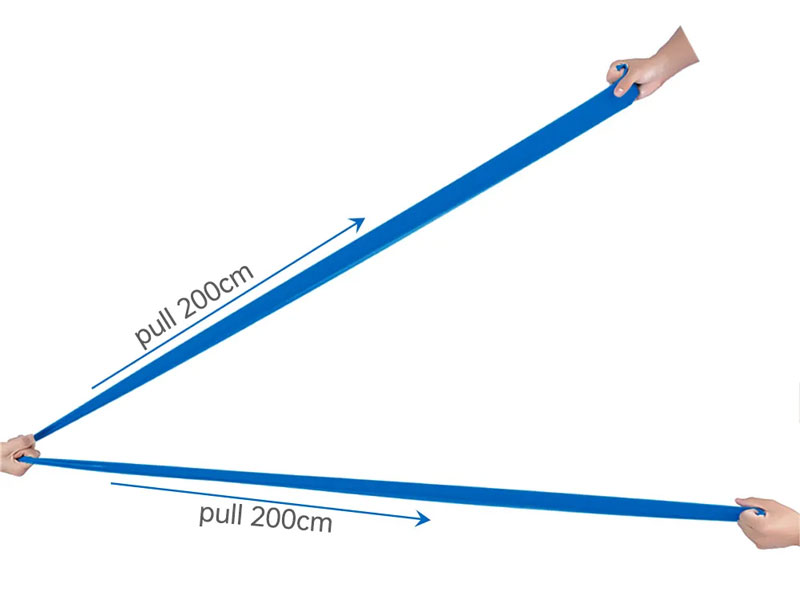 Dây thun kháng lực loại 1,5 mét có thể kéo giãn tới 4 mét