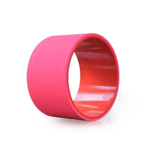 Vòng tập Yoga khung nhựa ABS bọc TPE bản rộng 20cm màu hồng