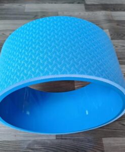 Vòng tập Yoga khung nhựa ABS bọc TPE bản rộng 20cm màu xanh dương