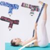 Dây tập yoga chất liệu cotton hoa văn dài 1,8 mét